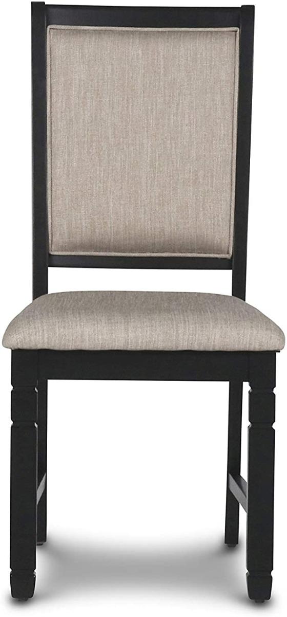 New Classic Furniture Prairie Point Side Chair in Black (Set of 2) - Sims Furniture