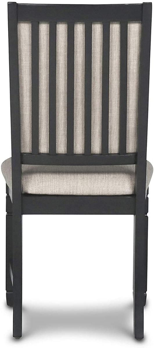 New Classic Furniture Prairie Point Side Chair in Black (Set of 2) - Sims Furniture