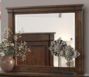 New Classic Furniture Providence Mirror in Dark Oak - Sims Furniture