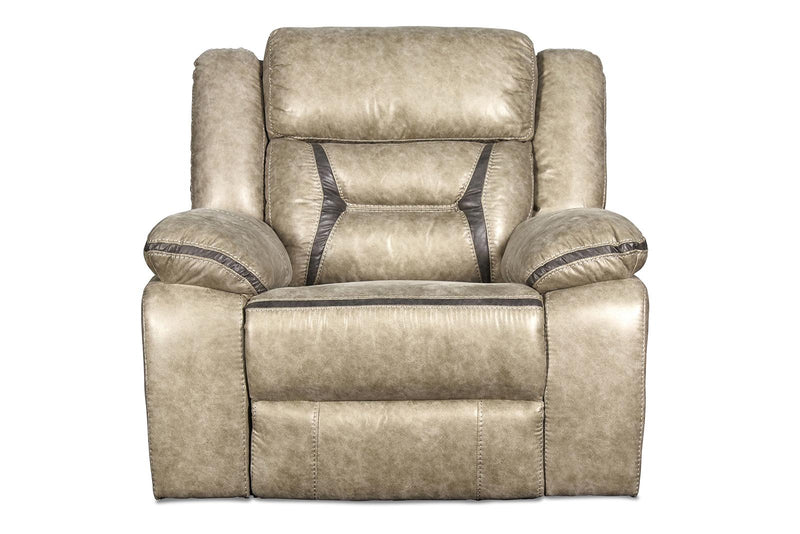 New Classic Furniture Roswell Swivel Glider Recliner in Pewter - Sims Furniture