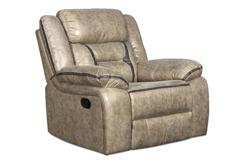 New Classic Furniture Roswell Swivel Glider Recliner in Pewter - Sims Furniture