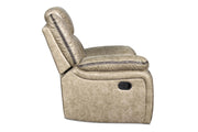 New Classic Furniture Roswell Swivel Glider Recliner in Pewter - Sims Furniture