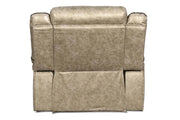 New Classic Furniture Roswell Swivel Glider Recliner in Pewter - Sims Furniture