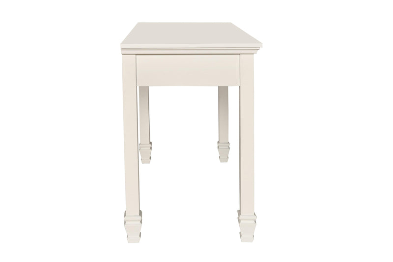 New Classic Furniture Tamarack Desk in White - Sims Furniture