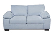 New Classic Harper Loveseat in Dusk - Sims Furniture