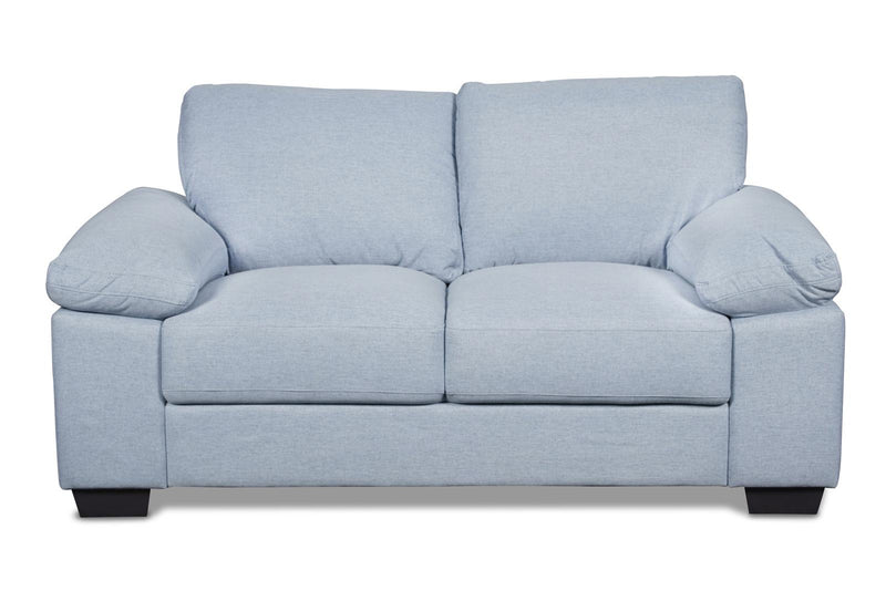 New Classic Harper Loveseat in Dusk - Sims Furniture