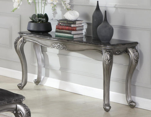New Classic Marguerite Console Table in Cherry - Sims Furniture