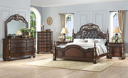 New Classic Maximus California King Panel Bed in Madeira - Sims Furniture