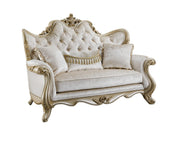 New Classic Monique Loveseat in Pearl - Sims Furniture