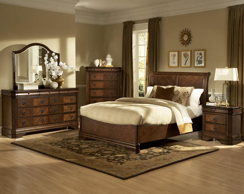 New Classic Sheridan Dresser in Burnished Cherry - Sims Furniture