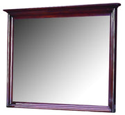 New Classic Versaille Landscape Mirror in Bordeaux - Sims Furniture