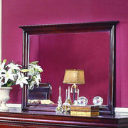 New Classic Versaille Landscape Mirror in Bordeaux - Sims Furniture