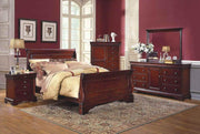 New Classic Versaille 5 Drawer Lift Top Chest in Bordeaux - Sims Furniture