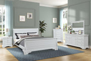 New Classic Furniture Versaille 6 Drawers Dresser in White - Sims Furniture