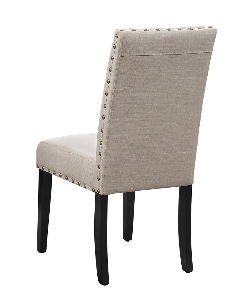 CRISPIN NATURAL BEIGE DINING CHAIR- (2/Ctn) - Sims Furniture