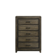ASHLAND CHEST-RUSTIC BROWN - Sims Furniture