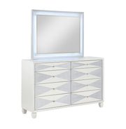 HARLEQUIN DRESSER-PLATINUM - Sims Furniture