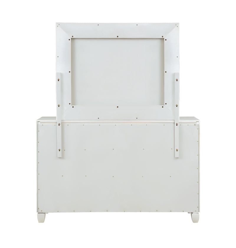 HARLEQUIN DRESSER-PLATINUM - Sims Furniture
