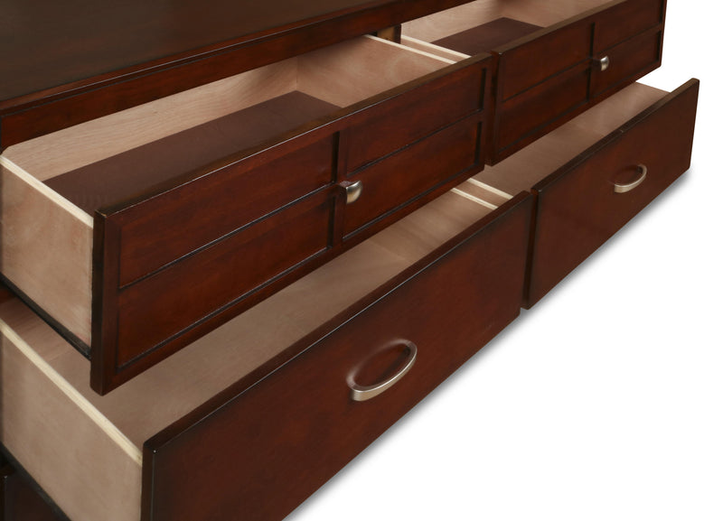 KENSINGTON DRESSER- BURNISHED CHERRY - Sims Furniture