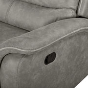Kamari Raf Loveseat W/One Recliner-Gray