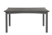 Flair 60" Dining Table & 4 Chairs (5 Pc Set)-Gray