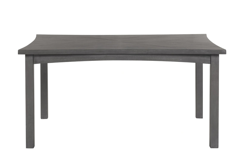 Flair 60" Dining Table & 4 Chairs (5 Pc Set)-Gray
