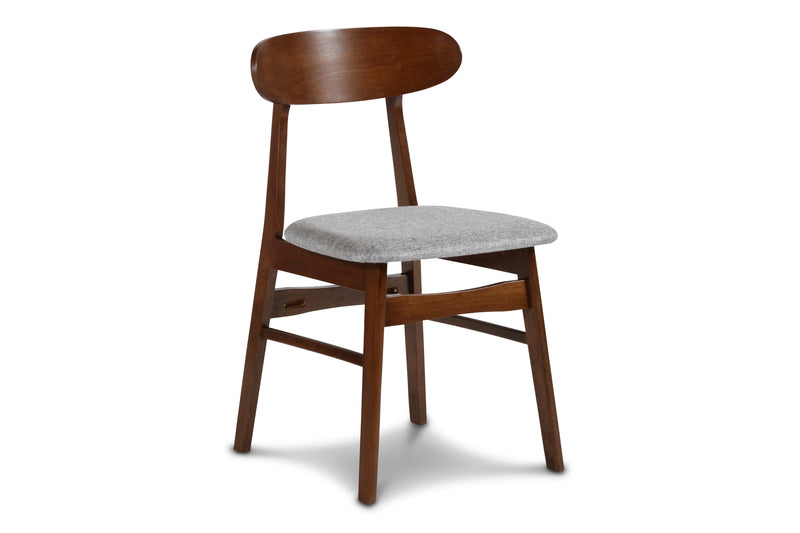 Morocco Dining Chair W/Light Gray Seat Cushion (2 Per Carton