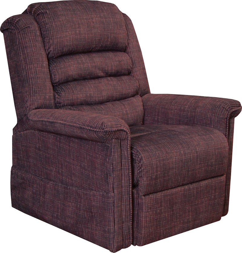 Catnapper Furniture Soother Power Lift Recliner in Wine - Sims Furniture
