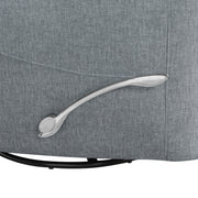Takami Swivel Recliner-Granite Poly