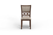 Gia 3 Pc 42" Drop Leaf Dining Table & 2 Chairs-Cherry