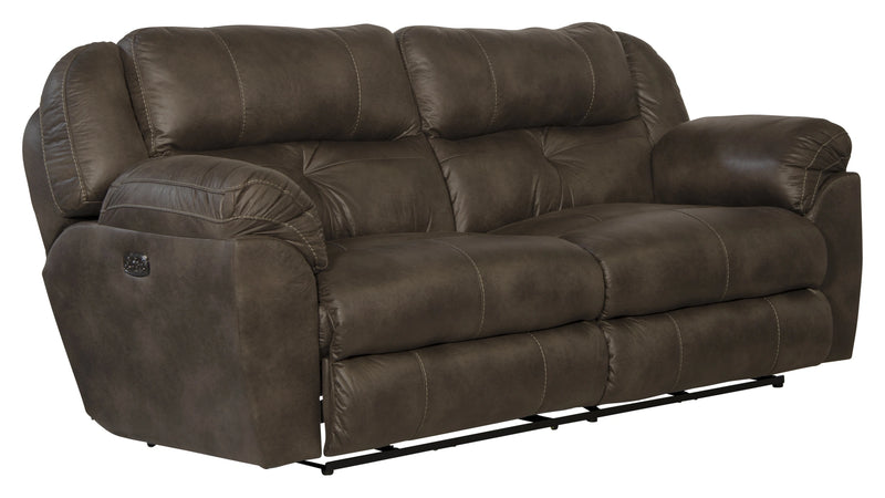 Ferrington Power Headrest w/ Lumbar Power Lay Flat Reclining Sofa