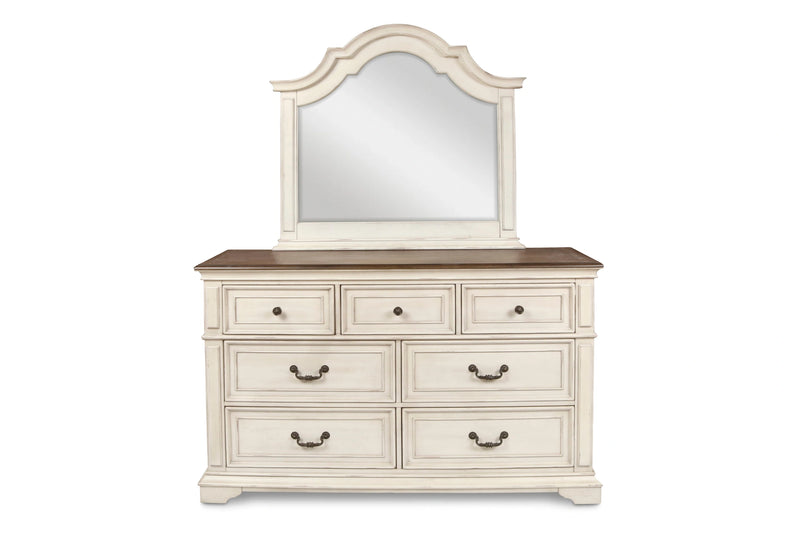 Anastasia Mirror - Ant. White