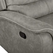 Kamari Laf Console Loveseat W/Dual Recliner-Gray