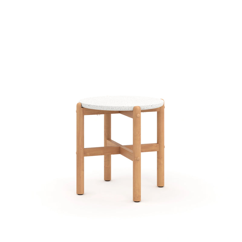 Solstice End Table Wood Base